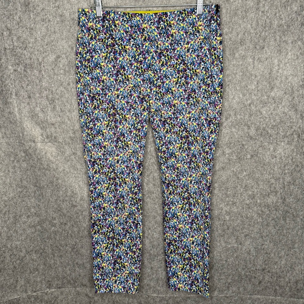 Ann Taylor Women's Floral Chelsea Crop Pants-‎ Sz 6